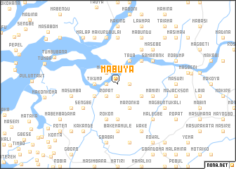 map of Mabuya