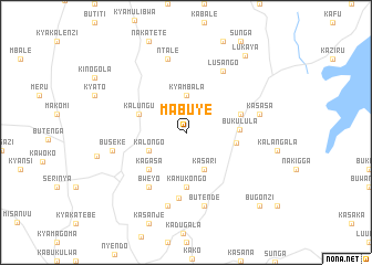 map of Mabuye