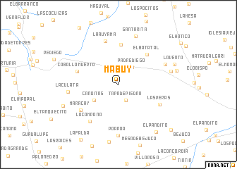 map of Mabuy