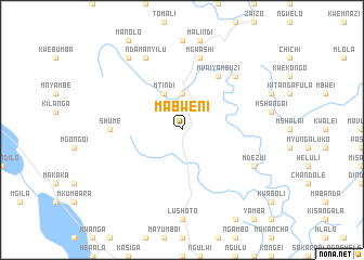 map of Mabweni