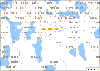 map of Mabwera