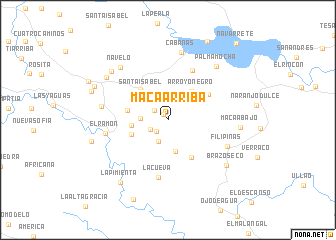 map of Macá Arriba