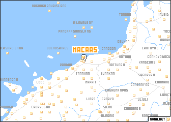 map of Macaas