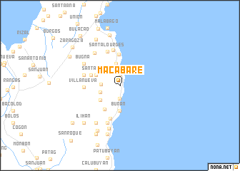 map of Macabare