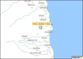 map of Macabayao