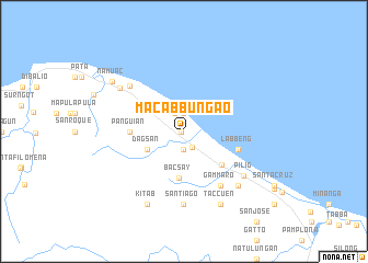 map of Macabbungao