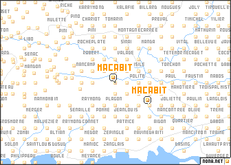 map of Macabit