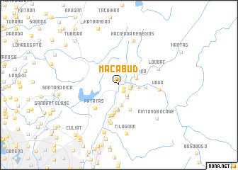 map of Macabud