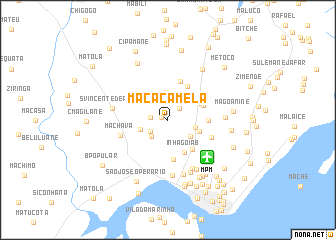 map of Macacamela