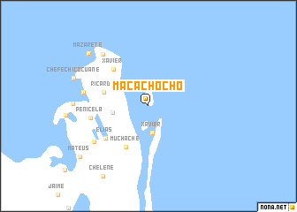 map of Macachocho