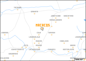 map of Macacos