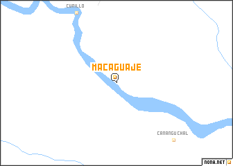 map of Macaguaje