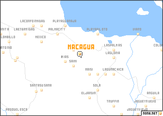 map of Macagua