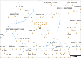 map of Macagua