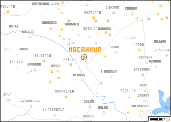 map of Macah Kur