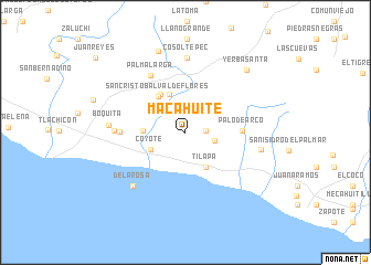 map of Macahuite