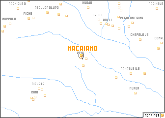map of Macaiamo