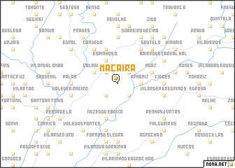 map of Macaira