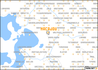 map of Macajou