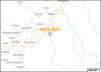 map of Macalauat