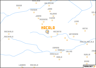 map of Macala