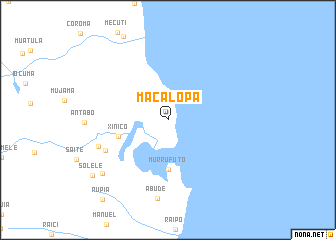 map of Macalopa