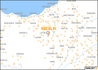 map of Macalpi