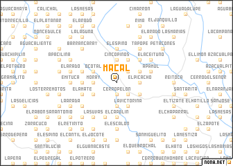 map of Macal