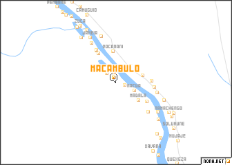 map of Macambulo