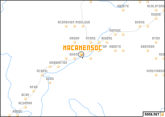 map of Macamensoc