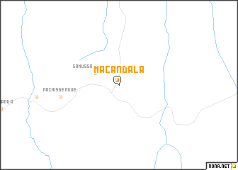 map of Macandala