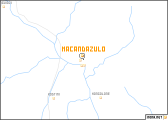 map of Macandazulo