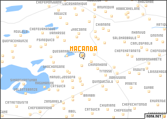 map of Macanda