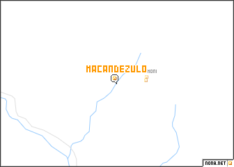 map of Macandezulo