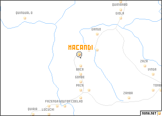 map of Macandi
