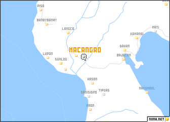 map of Macangao