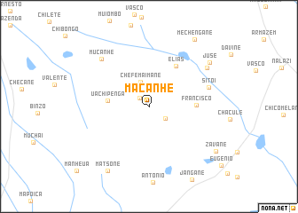 map of Macanhe