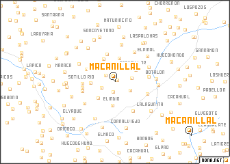 map of Macanillal