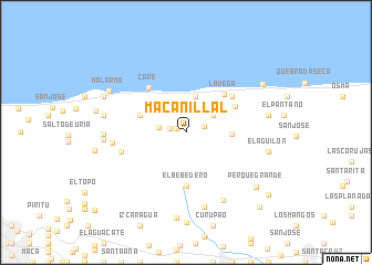 map of Macanillal