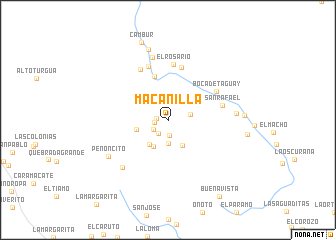 map of Macanilla