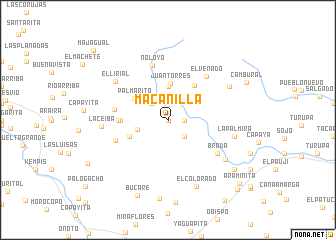 map of Macanilla