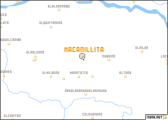 map of Macanillita