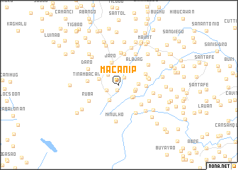 map of Macanip