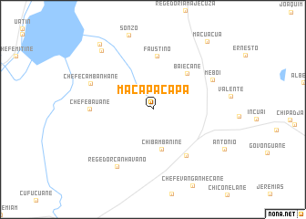 map of Macapacapa