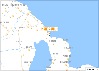 map of Macapili