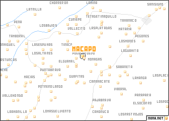 map of Macapo