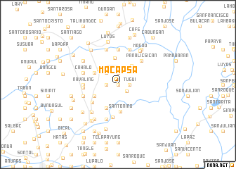 map of Macapsa