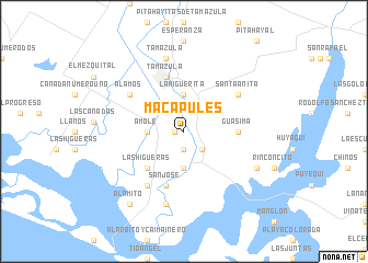 map of Macapules