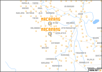 map of Macarang