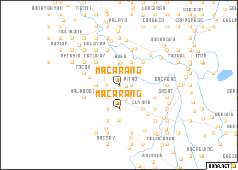 map of Macarang